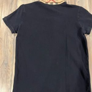 It is actually a navy blue